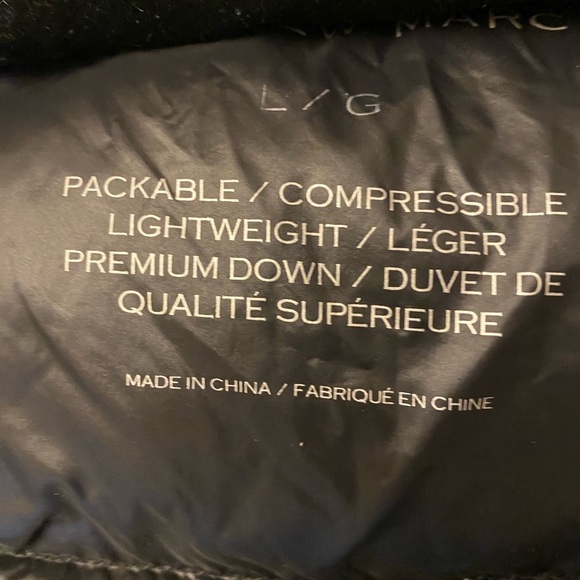 Andrew Marc LARGE Women’s Down Jacket Black - Picture 5 of 9